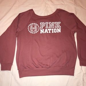 PINK blush pink pullover